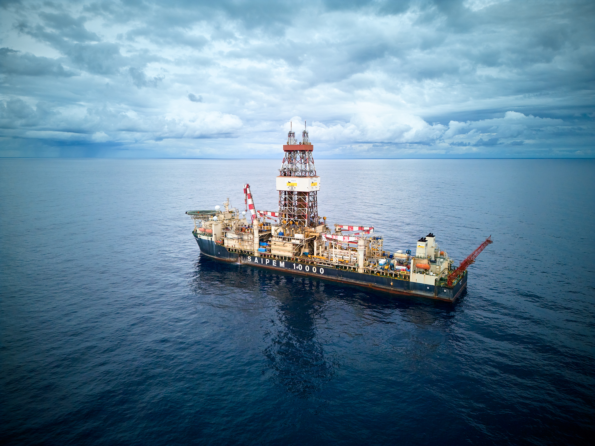 Saipem 10000 in mare aperto